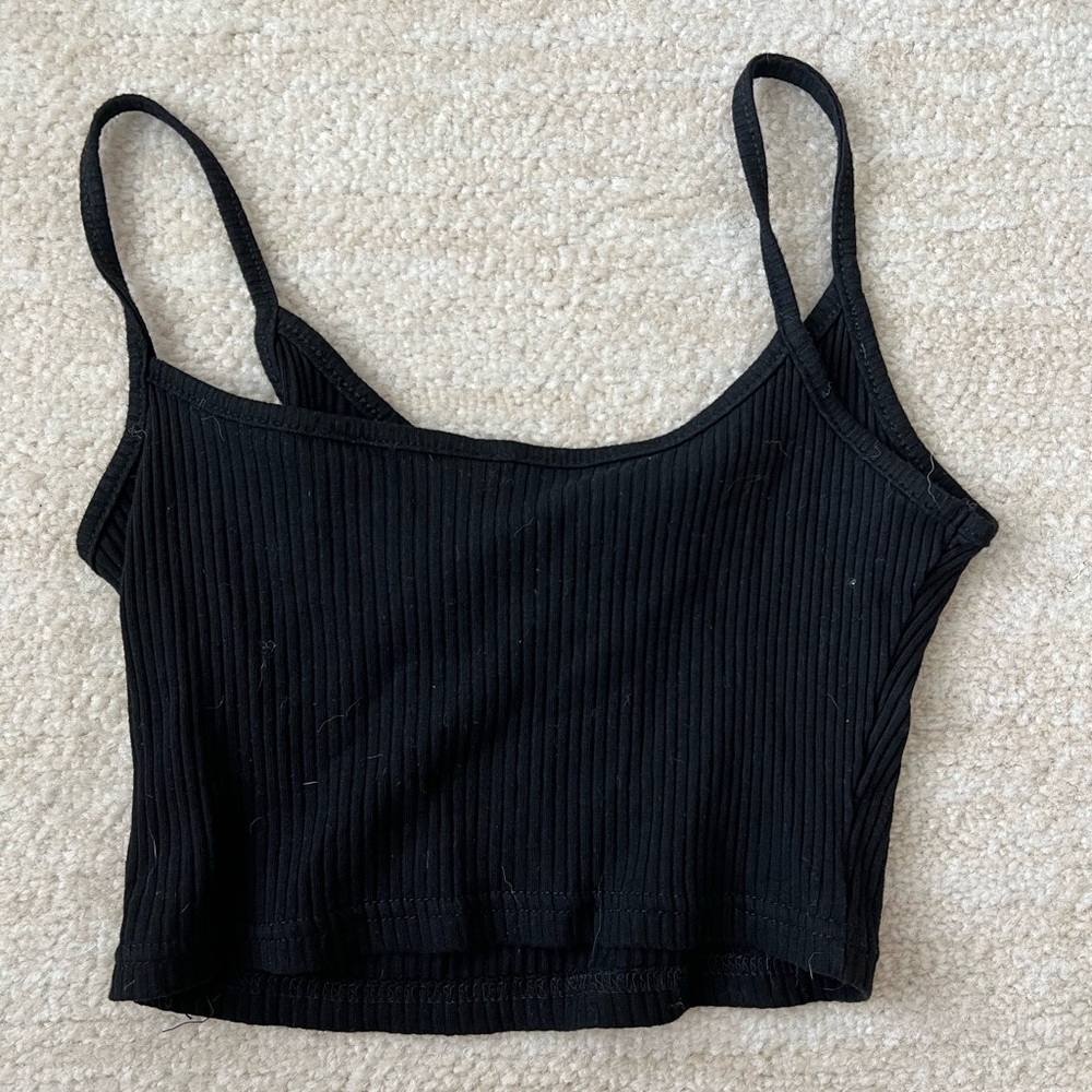Graphic cropped tank - Picture 3 of 3